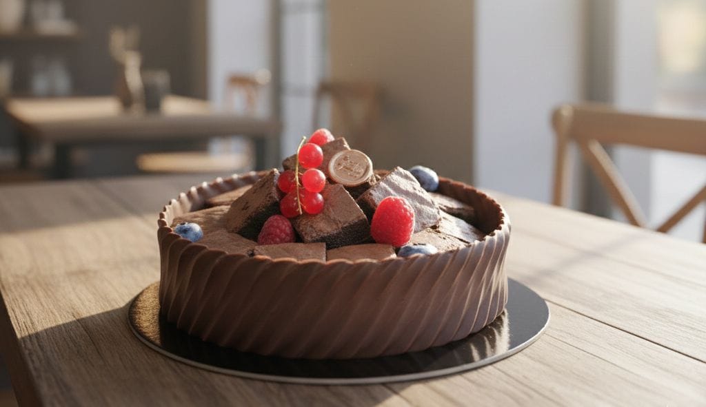 كيك براونيز أسس الحلوى