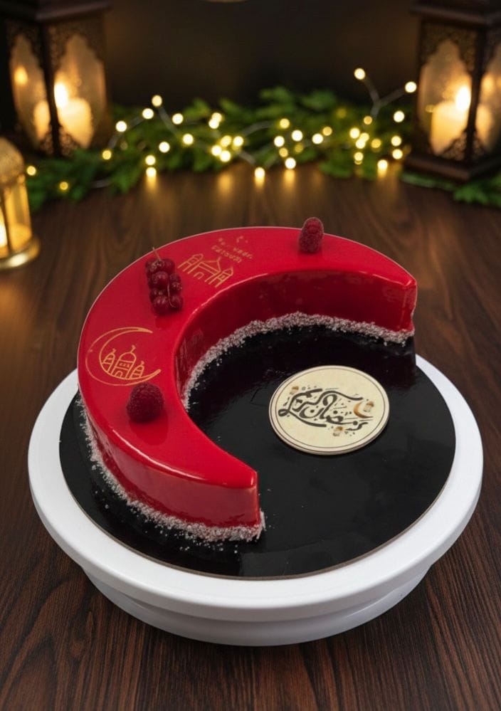 كيكة رمضان فانيليا فراولة